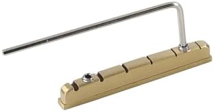 Guitar Nut Electric Guitar Brass Nut 42mm Height Adjustable Brass Guitar Nut 6 String Electric guitar Replacement Parts