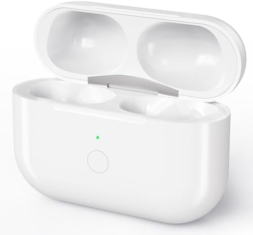 Wireless Charging Case Compatible with AirPods Pro 1st & 2nd Gen, Type C Charger Case Replacement with USB-C Charging Port(No Earbuds)