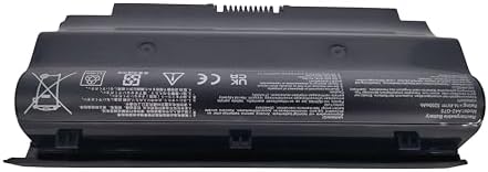 New A42-G75 Replacement Laptop Battery Compatible with Asus G75 G75VM 3D G75VW 3D G75VX 3D G75V G75VX G75VM G75V G75VW 3D Series (74Wh/5200mAh 14.4V 8 Cell)