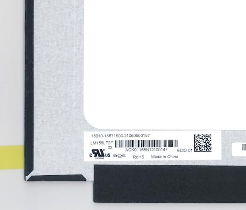LM156LF2F01 LM156LF2F 01 03 LM156LF2F03 144Hz Replacement Laptop IPS FHD 40 pin LCD Screen Digitizer Display Panel N156HRA-EA1 B156HAN08.4 NV156FHM-NX3 V8.0 NV156FHM-NX1 B116XAK01.1