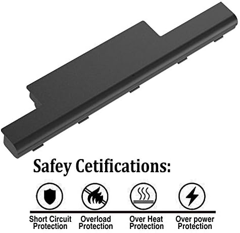 AS10D31 AS10D51 Notebook Battery Replacement Compatible with Acer Aspire 5253 5251 5336 5349 5551 5552 5560 5733 5733Z 5740 5735 5735Z, Gateway NV55C NV50A NV53A NV59C