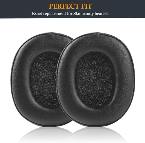 Skullcandy Crusher Earpads - Replacement Ear Muffs for Crusher ANC/Evo/360 & Hesh 3/ANC Headphones