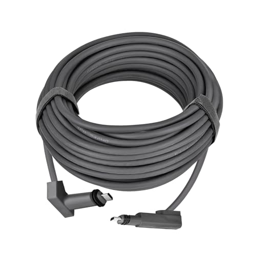 SZSAUTO 50Ft Replacement Cable for Starlink Gen2 V 2 Rectangular Satellite -High Speed and Anti-Interference- Waterproof Extension Cables Cord Accessories for Replace Starlink Cable Gen 2(50FT/15.2M)