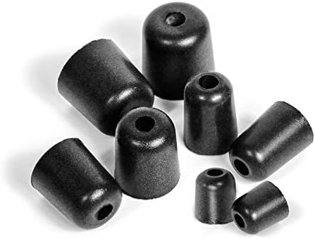 ISOtunes Trilogy™ Foam Replacement Eartips for ISOtunes PRO, Xtra, Wired (5 Pair Pack) (X-Small, White)