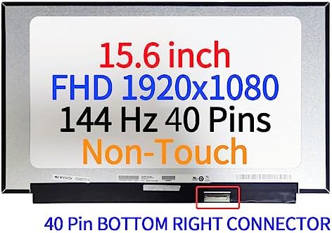 LM156LF2F01 LM156LF2F 01 03 LM156LF2F03 144Hz Replacement Laptop IPS FHD 40 pin LCD Screen Digitizer Display Panel N156HRA-EA1 B156HAN08.4 NV156FHM-NX3 V8.0 NV156FHM-NX1 B116XAK01.1