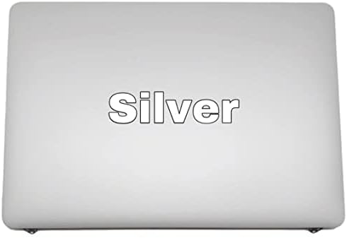 Replacement Screen for MacBook Pro A2289 A2251 A1989 A2159 EMC3358 3214 3348 3456 3301 Retina LCD MV96 97 98 99 9A MR9V MR9Q 9R 9T 9U Full LCD Display Complete Top Assembly Grey/Silver (Silver)