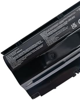 New A42-G75 Replacement Laptop Battery Compatible with Asus G75 G75VM 3D G75VW 3D G75VX 3D G75V G75VX G75VM G75V G75VW 3D Series (74Wh/5200mAh 14.4V 8 Cell)