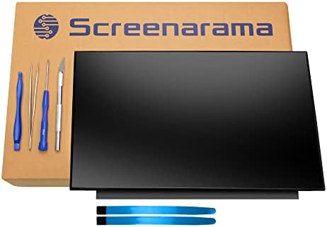 SCREENARAMA New Screen Replacement for HP pn N13295-001 (40pin 144Hz) FHD 1920x1080 IPS LCD LED Display with Tools and Tape