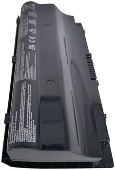 New A42-G75 Replacement Laptop Battery Compatible with Asus G75 G75VM 3D G75VW 3D G75VX 3D G75V G75VX G75VM G75V G75VW 3D Series (74Wh/5200mAh 14.4V 8 Cell)