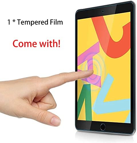 for iPad 7/8 (7th 8th Gen) Screen Replacement Digitizer Glass Repair Kit A2197 A2198 A2200 A2270 A2428 A2429 A2430, for iPad 7th 8th Generation 10.2" Touchscreen Front Panel,+Home Button[No TouchID Chip]