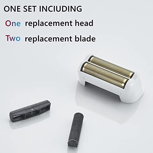 1 Pack Pro Shaver Replacement Foil and Cutters Compatible with andis No.17150/17155/17200 Shaver ProFoil Lithium Replacement" Golden