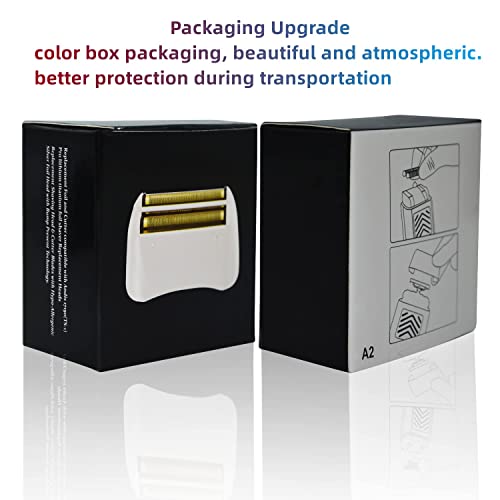 1 Pack Pro Shaver Replacement Foil and Cutters Compatible with andis No.17150/17155/17200 Shaver ProFoil Lithium Replacement" Golden