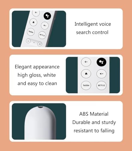 Replacement Voice Remote for Google Chromecast TV, Remote Control for G9N9N, GA01409-US, GA01920-US, GA01919-US, GA01923-US, GA02463