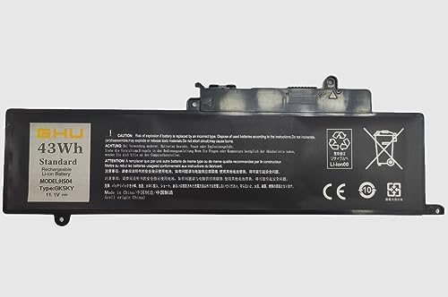 GHU Battery 43 WH 11.1V Replacement for GK5KY 92NCT 04K8YH 0WF28 4K8YH 092NCT 92nct Compatible for Dell Inspiron 13" 7347 7348 7352, Dell Inspiron 11" 3147 3148 3152