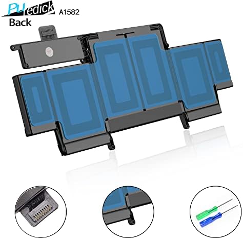 A1582 A1502 Battery, Replacement Battery A1502 for MacBook Pro 13 inch Retina [ Early 2015, Mid 2014, Late 2013 ] A1493 - High-Performance and Longevity [11.36V 74.9Wh 18Months Warranty]