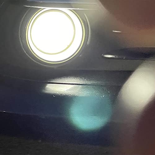 Alla Lighting Super Bright H8 H11 LED Fog Lights Bulbs or DRL, 6000K Xenon White H16 H11LL H8LL H1155 Replacement, 2800Lms 5730 33-SMD 12V for Cars, Trucks, SUVs, Vans