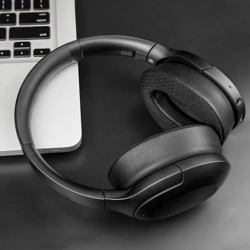 SOULWIT Cooling Gel Replacement Earpads for Sony WH-H910N H910 h.Ear on 3 Wireless Noise-Canceling Headphones, Ear Pads Cushions with Noise Isolation Foam - Black