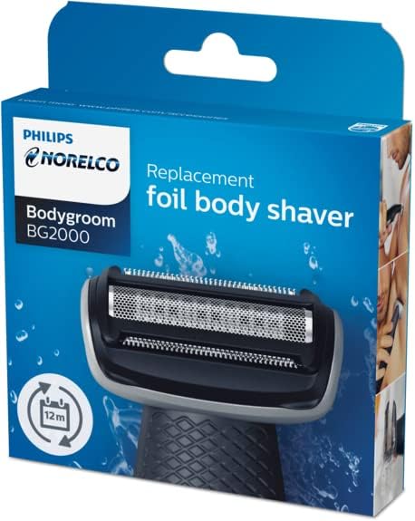 Philips Norelco Genuine Bodygroom Replacement Trimmer/Shaver Foil, BG2000/40