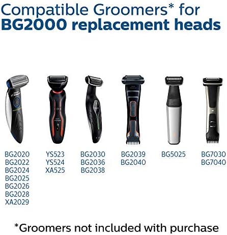 Philips Norelco Genuine Bodygroom Replacement Trimmer/Shaver Foil, BG2000/40