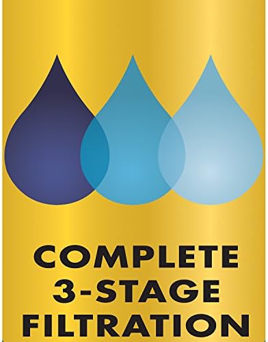 Aqua-Tech EZ-Change Replacement Filter Cartridges for Clear Aquarium Water, 5-15 Power Filters, Blue, EZ Change # 1 - 6 Count (Pack of 1)