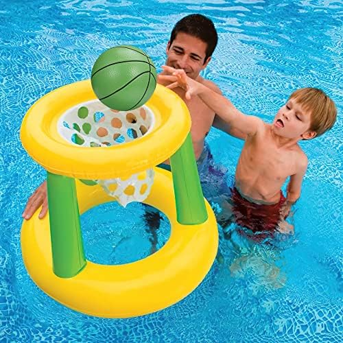 Mini Basketballs, 5 Pack 6" Inch Small Basketball Set with Pump Over The Door Mini Hoop Basketball Replacements Toy Basketball for Toddlers,Kids,Teenagers for Pool Indoors Outdoors