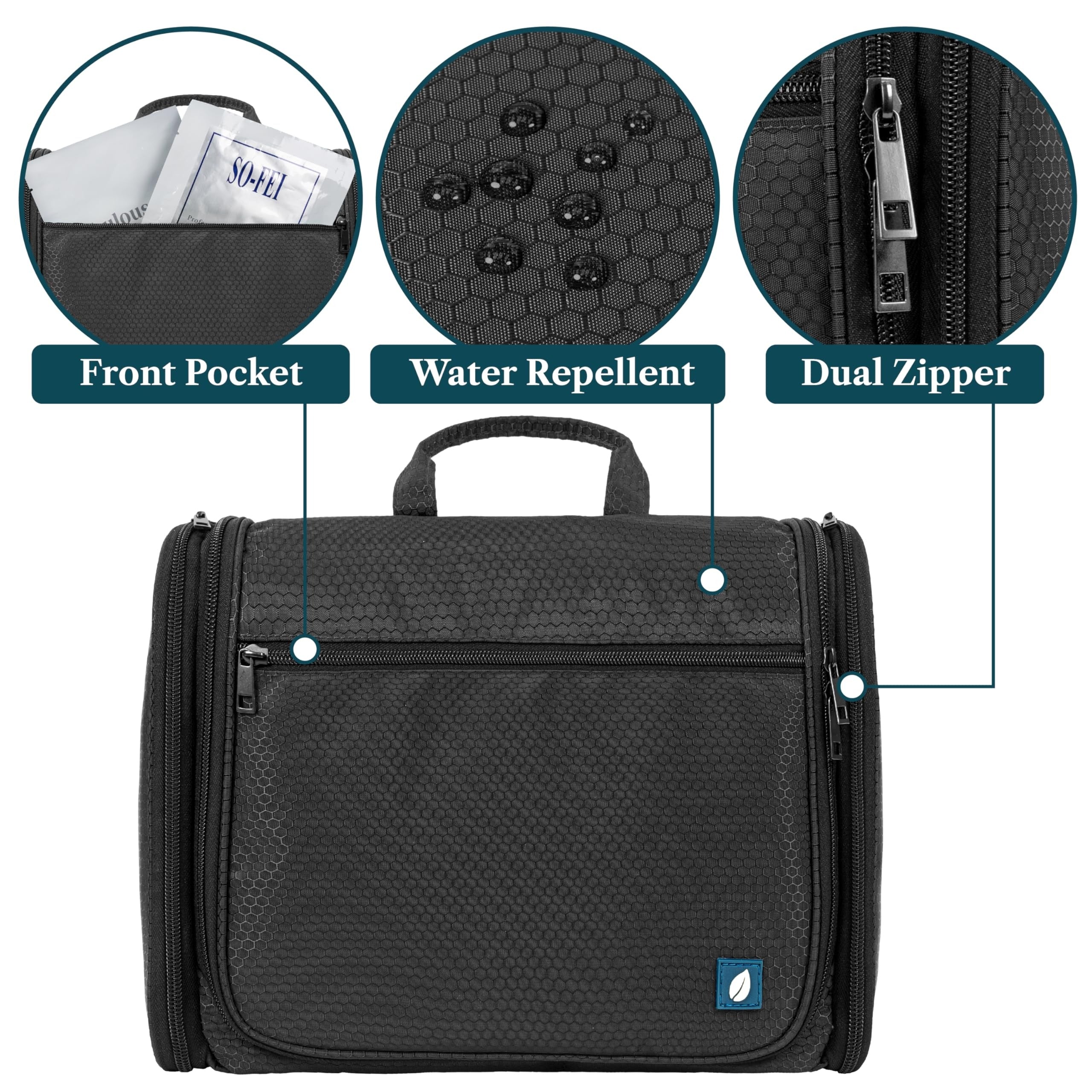 Large Capacity Hanging Toiletry Organizer